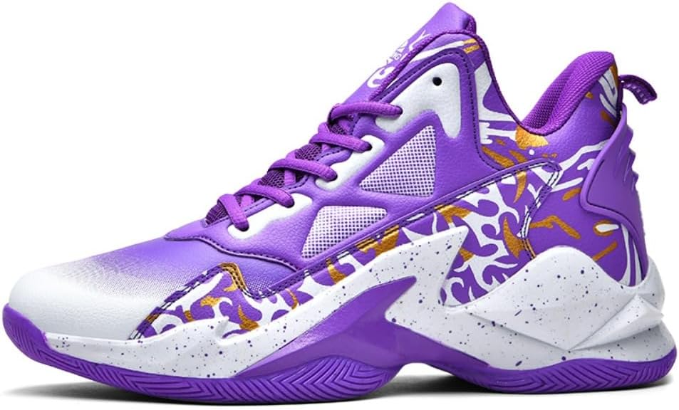 

Мужские туфли Беговые кроссовки Спортивная обувь Обувь для улицы Дышащие тренировочные кроссовки Баскетбольные кроссовки Кеды Soreci, фиолетовый