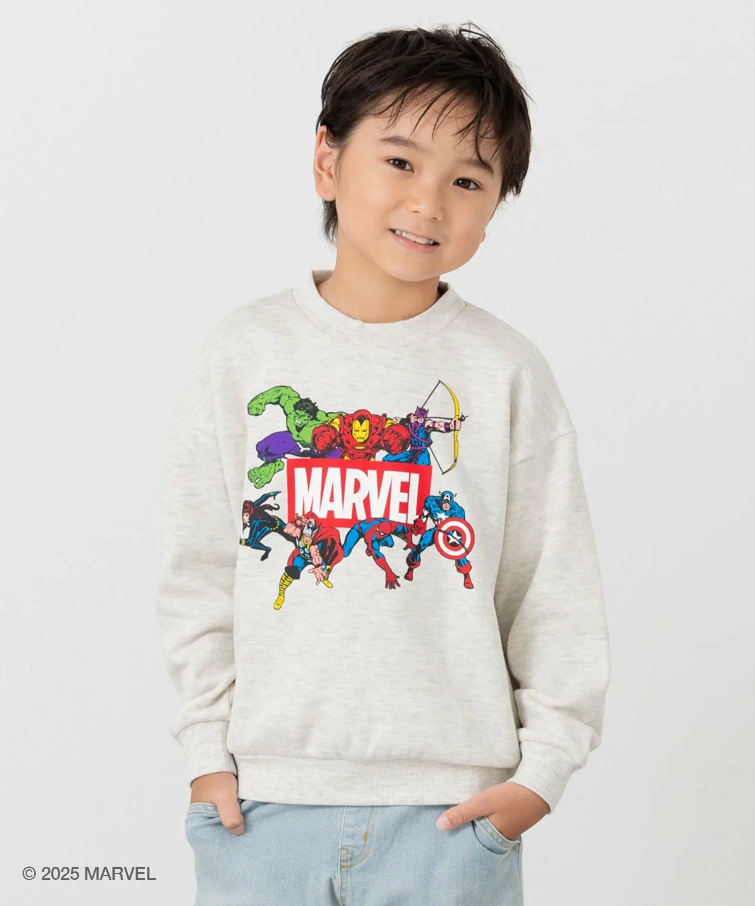 Флисовая толстовка Marvel Marvel, E Avengers/Oatmeal — фото 4