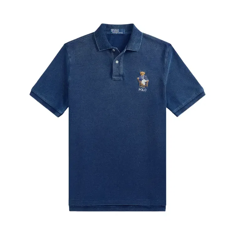 Футболка-поло с коротким рукавомPolo Ralph Lauren Original Label, синий