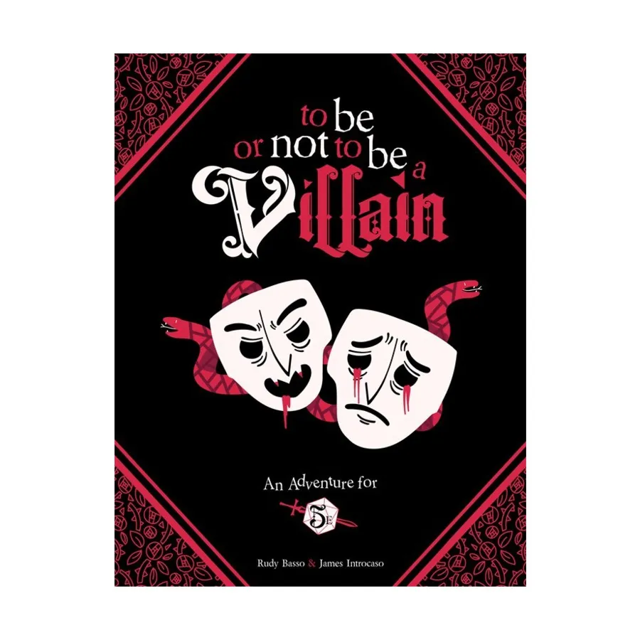 

To Be or Not to Be a Villain, RPG Books (Andrews McMeel), твердый переплет
