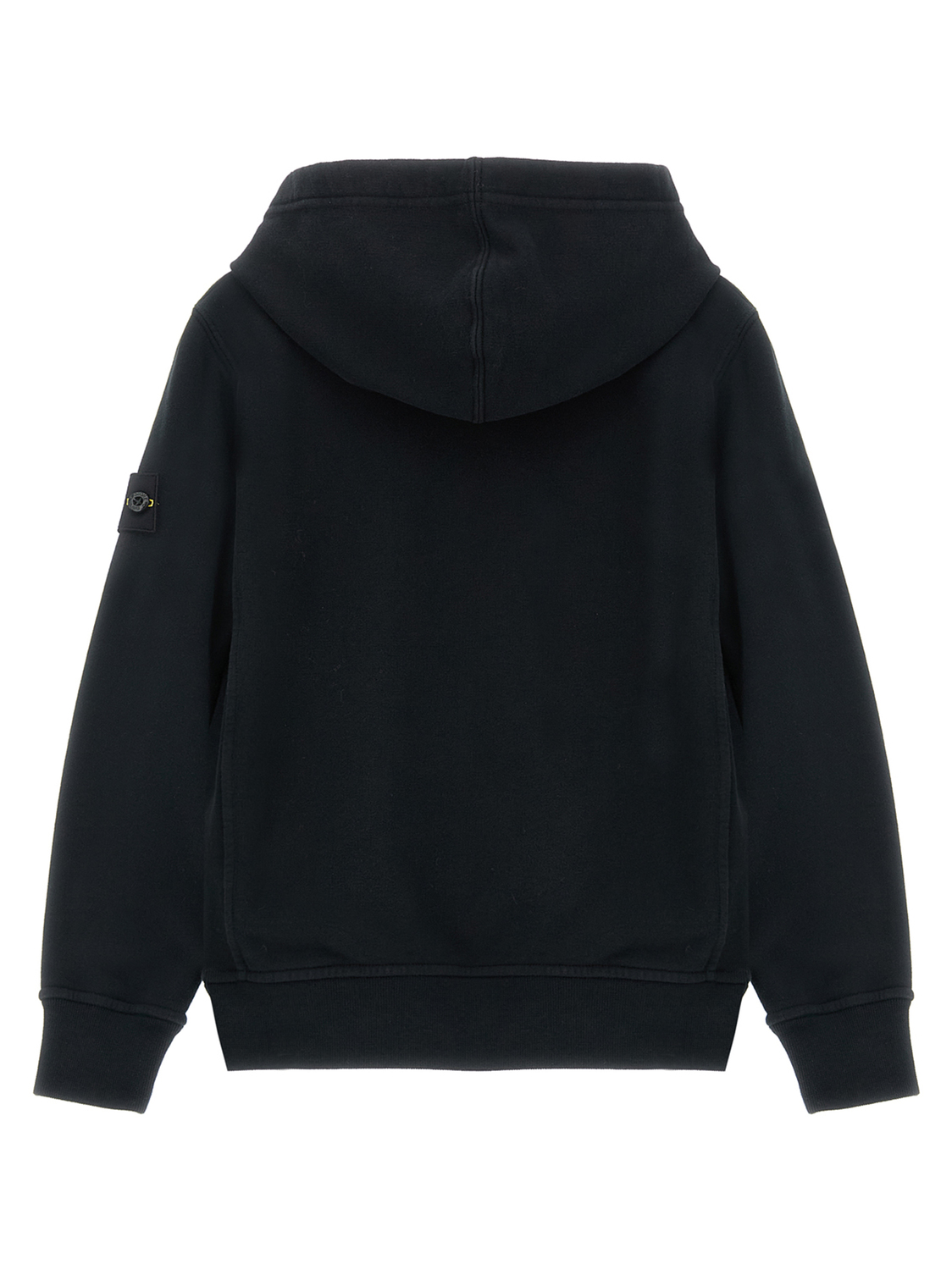 Толстовка с нашивкой-логотипом Stone Island Junior, черный — фото 2