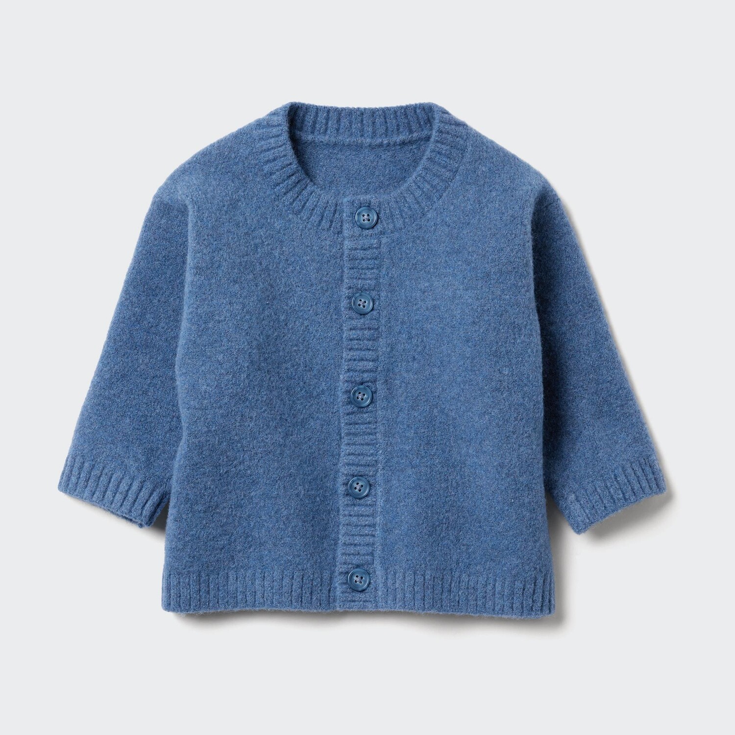 

Кардиган из мягкой пряжи UNIQLO, синий