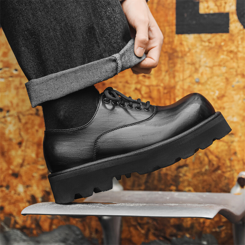Туфли мужские Men"s Casual Men Low-Top V05, коричневый — фото 4