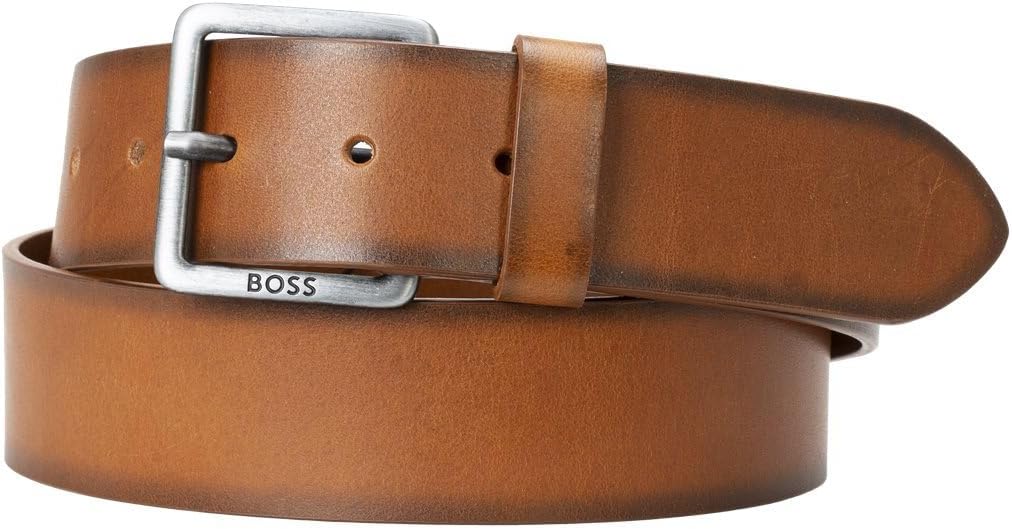 

BOSS мужской Jeeko кожаный повседневный ремень, Medium Brown