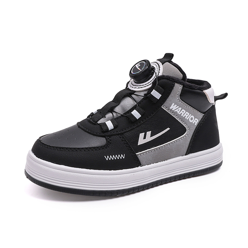 Warrior Warm Mid-Top Детские Скейтбординг Кроссовки, Розовый Темно-Фиолетовый — фото 2