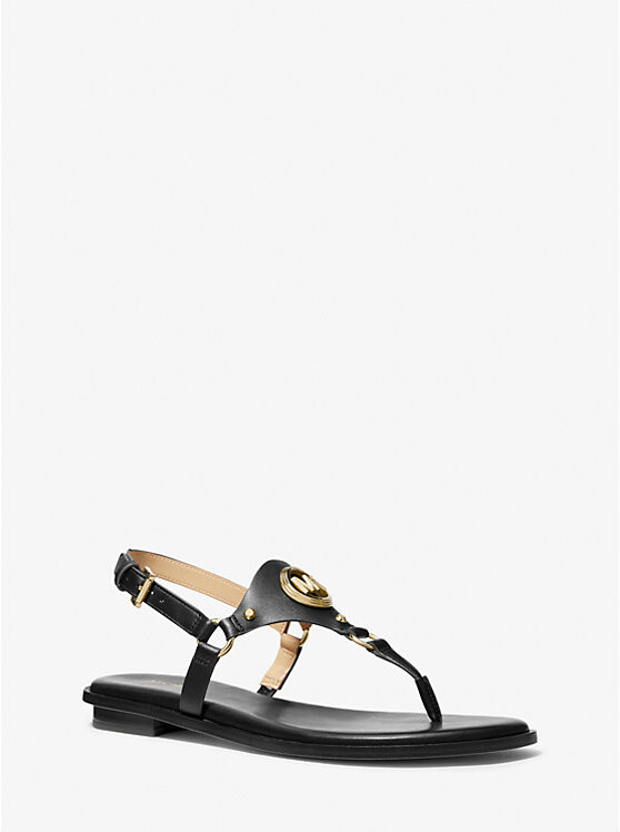 

Кожаные сандалии Casey Michael Kors, черный