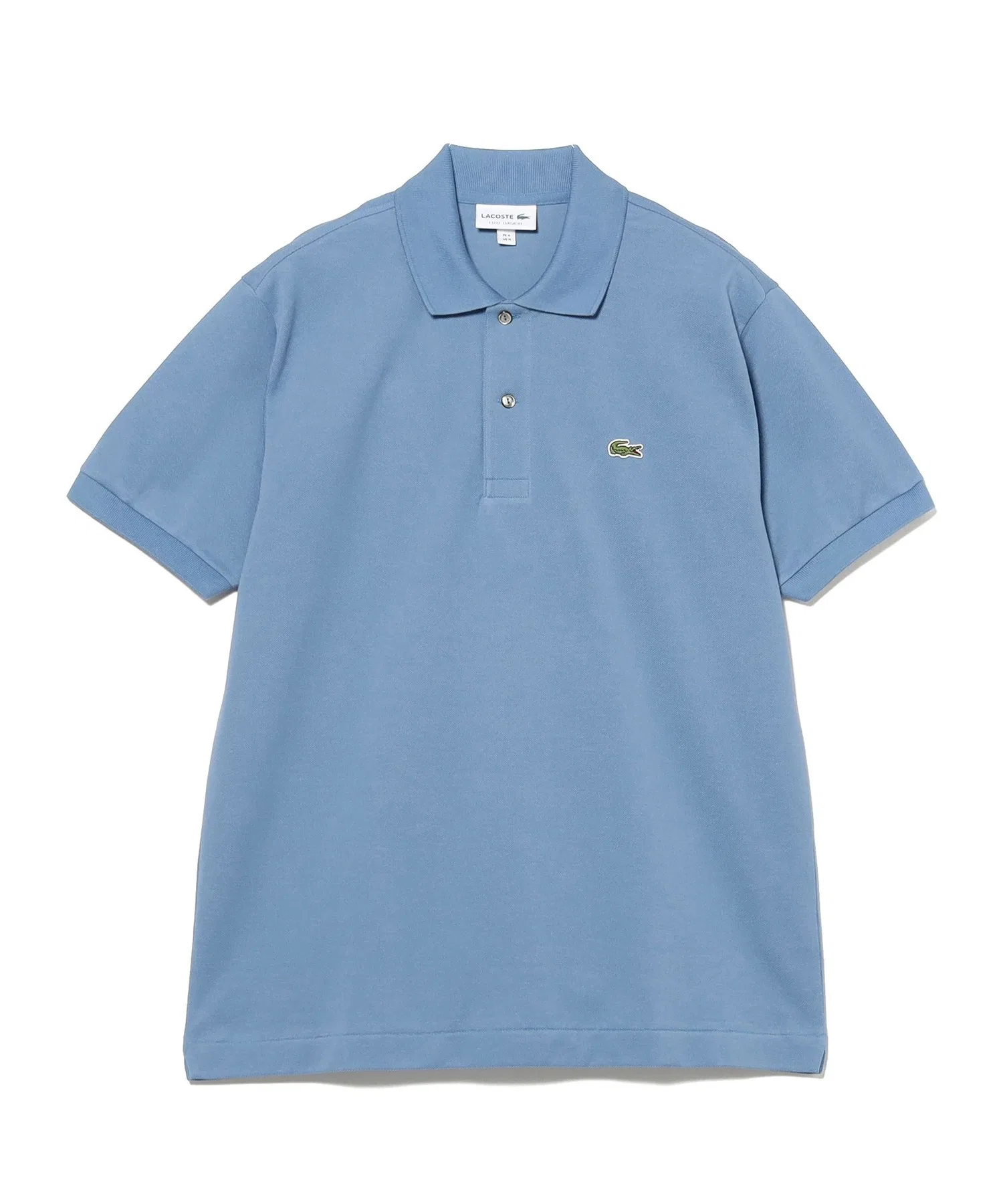 Поло LACOSTE L1212, однотонный, мужское и женское