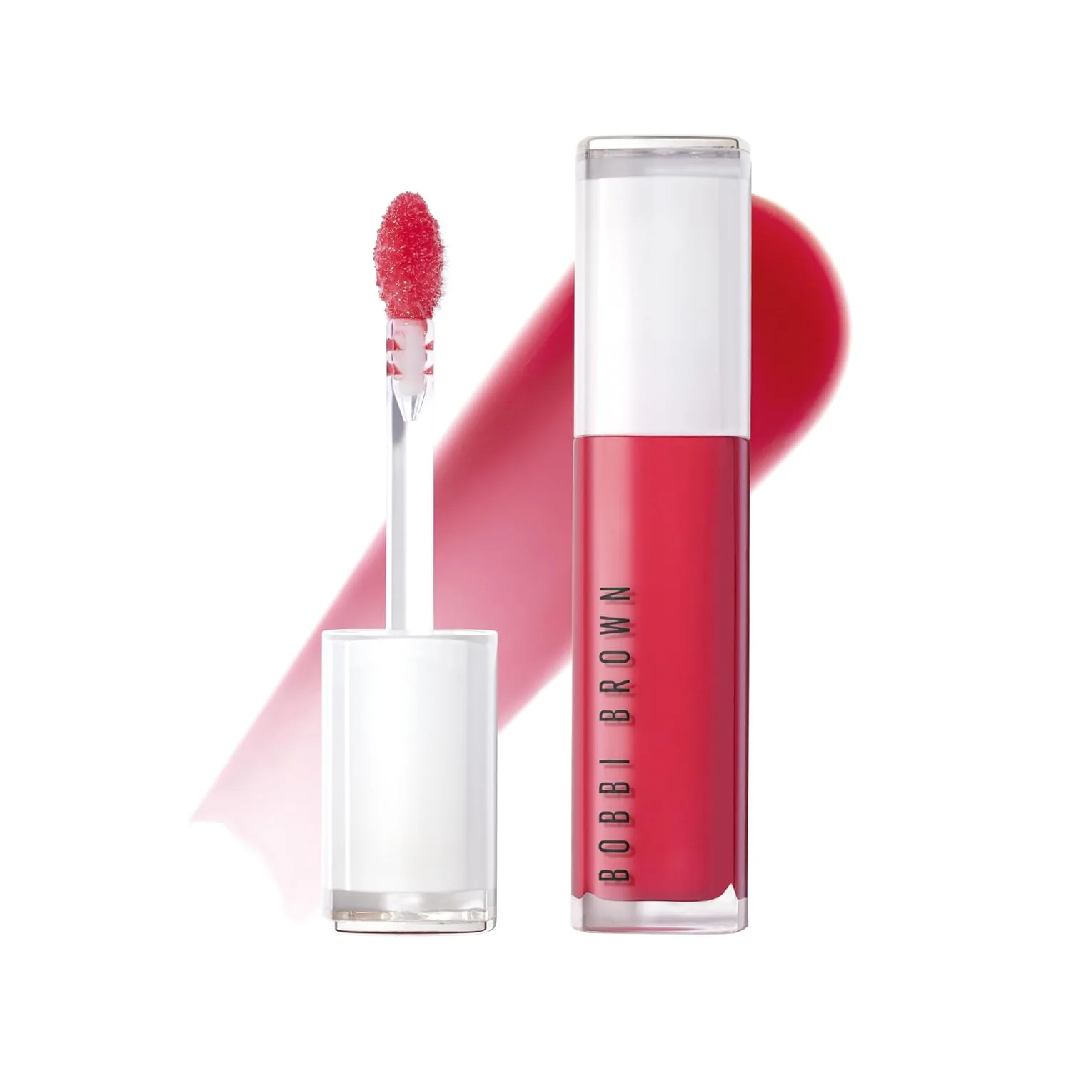 Сыворотка для губ Bobbi Brown Extra Plump | Увлажняющая, питательная сыворотка для увеличения объема губ | С растительными маслами и гиалуроновой кислотой, 0,2 жидких унции, 07 Bare Raspberry (Deep berry red)