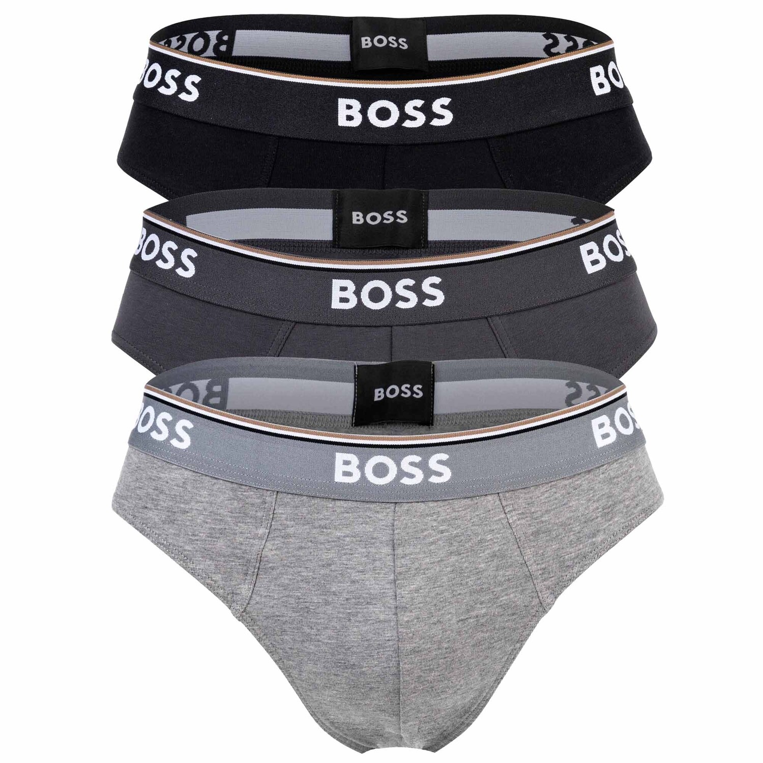 

Трусы BOSS 3er Pack, серый