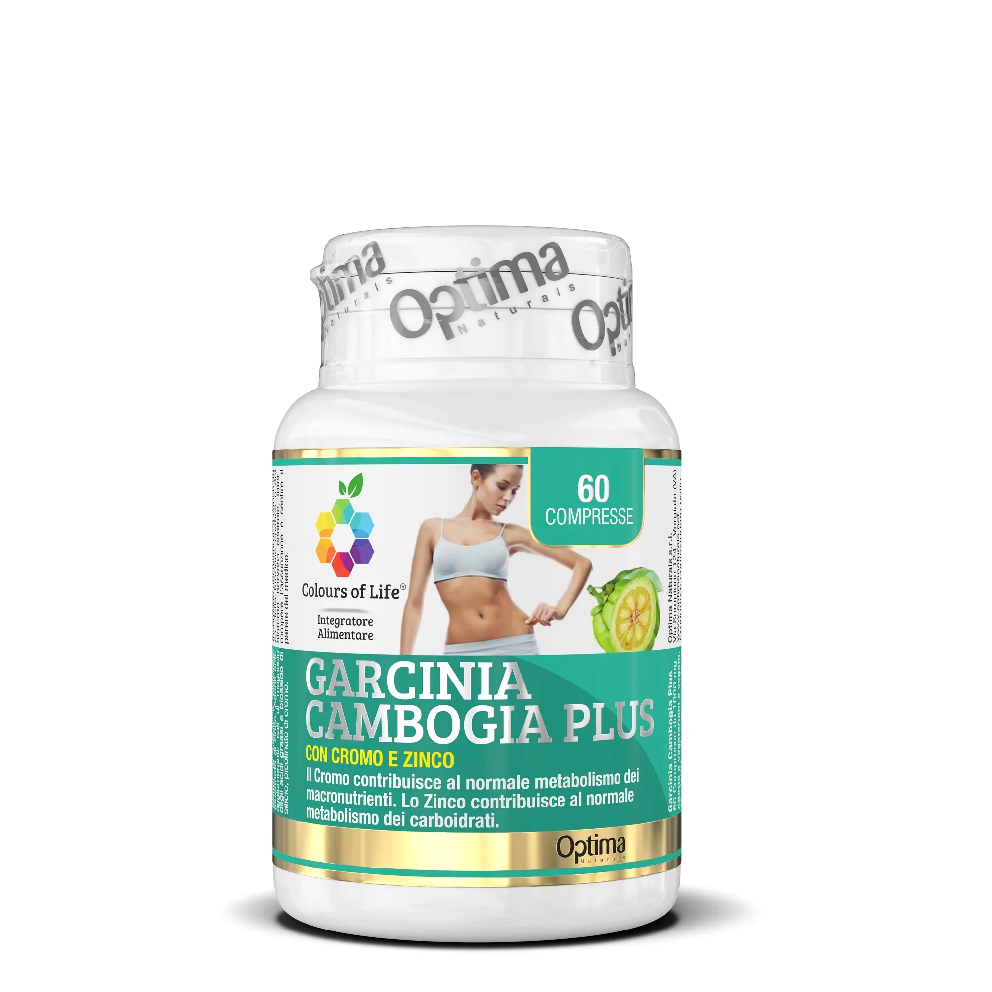 

Optima Colors Of Life Garcinia Cambogia Plus с хромом и цинком для контроля веса Colours Of Life