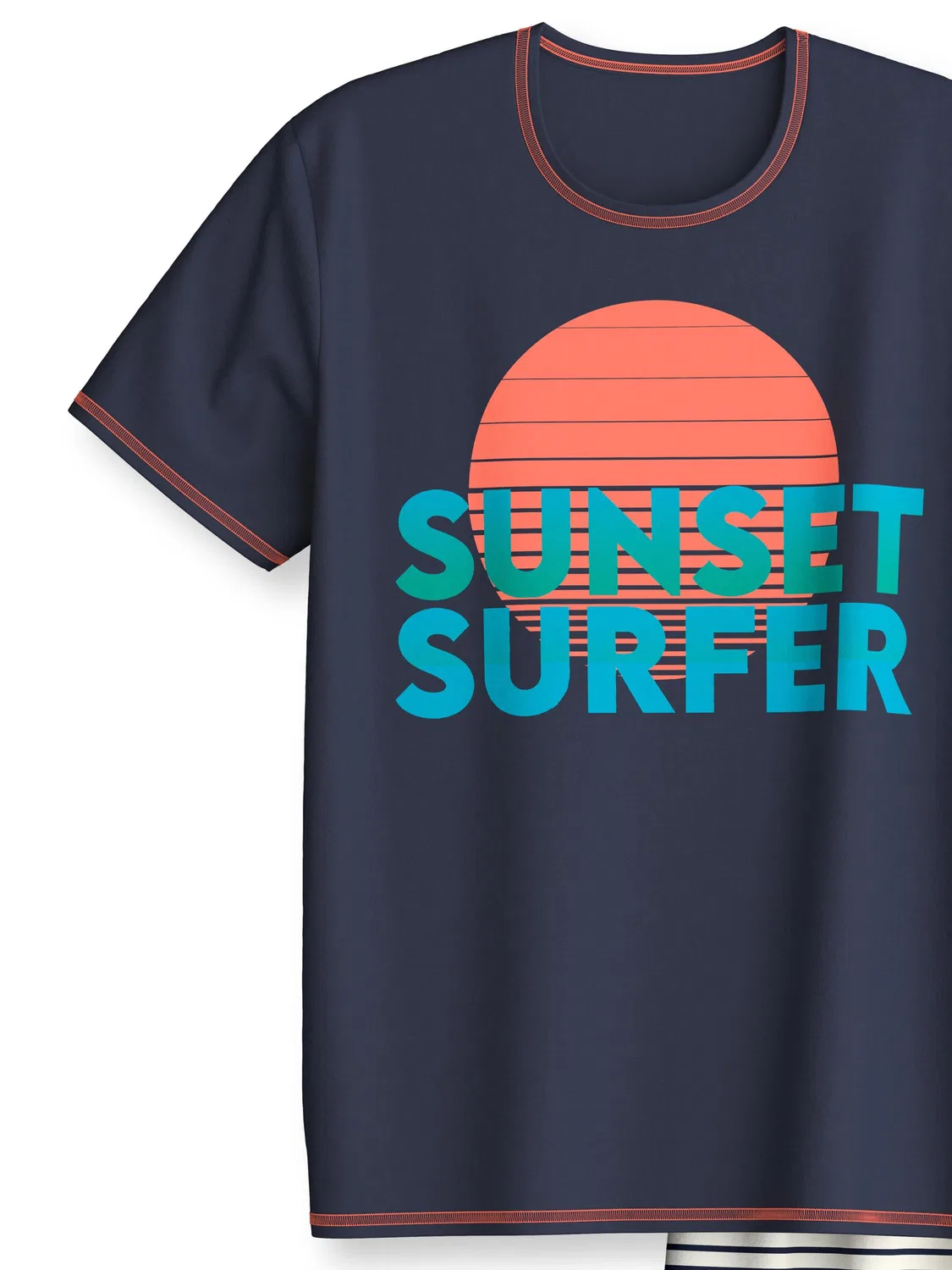Пижама Calida Surf, синий — фото 2