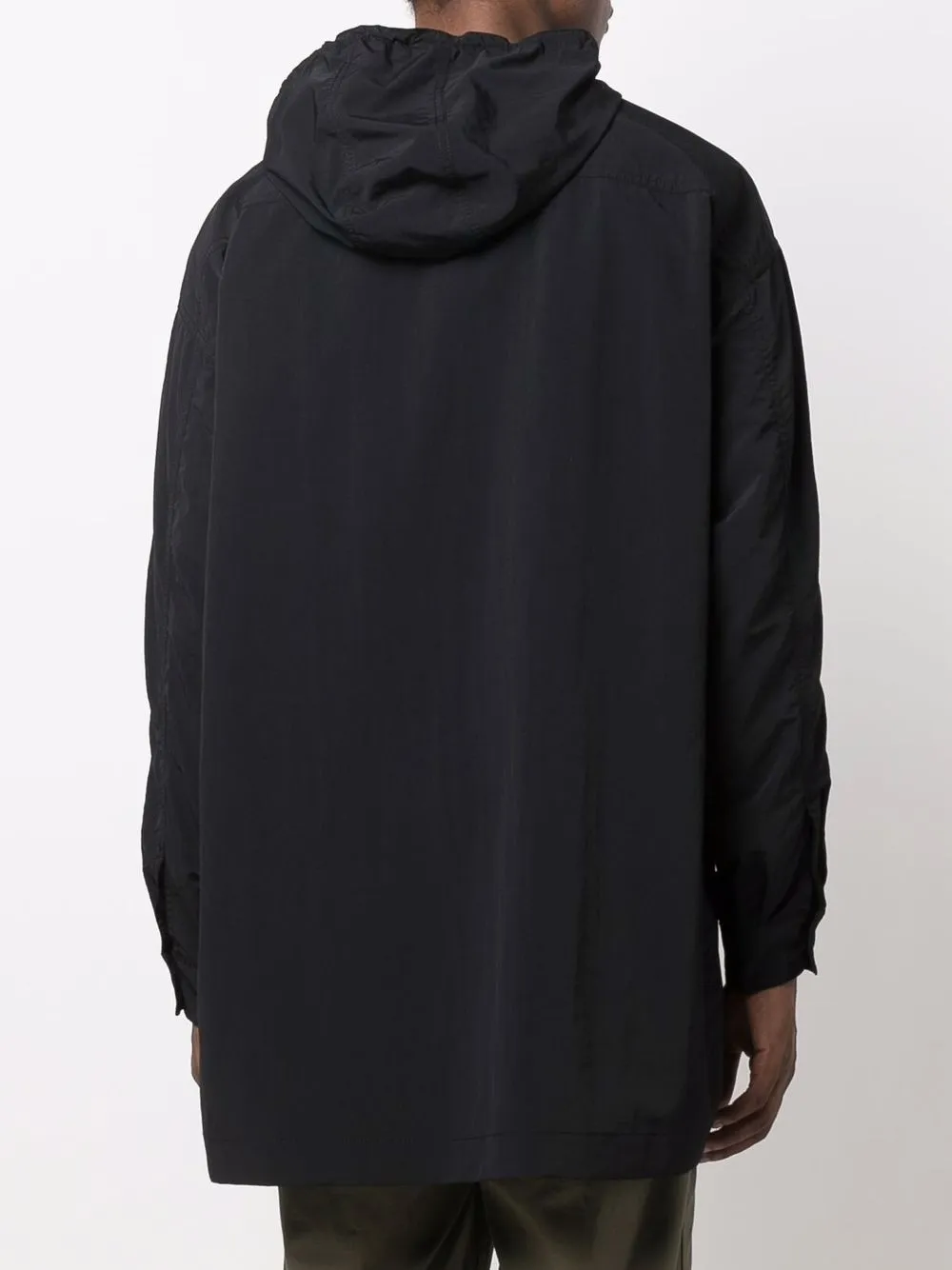 Пальто с молниями на рукавах JACQUEMUS, черный — фото 4