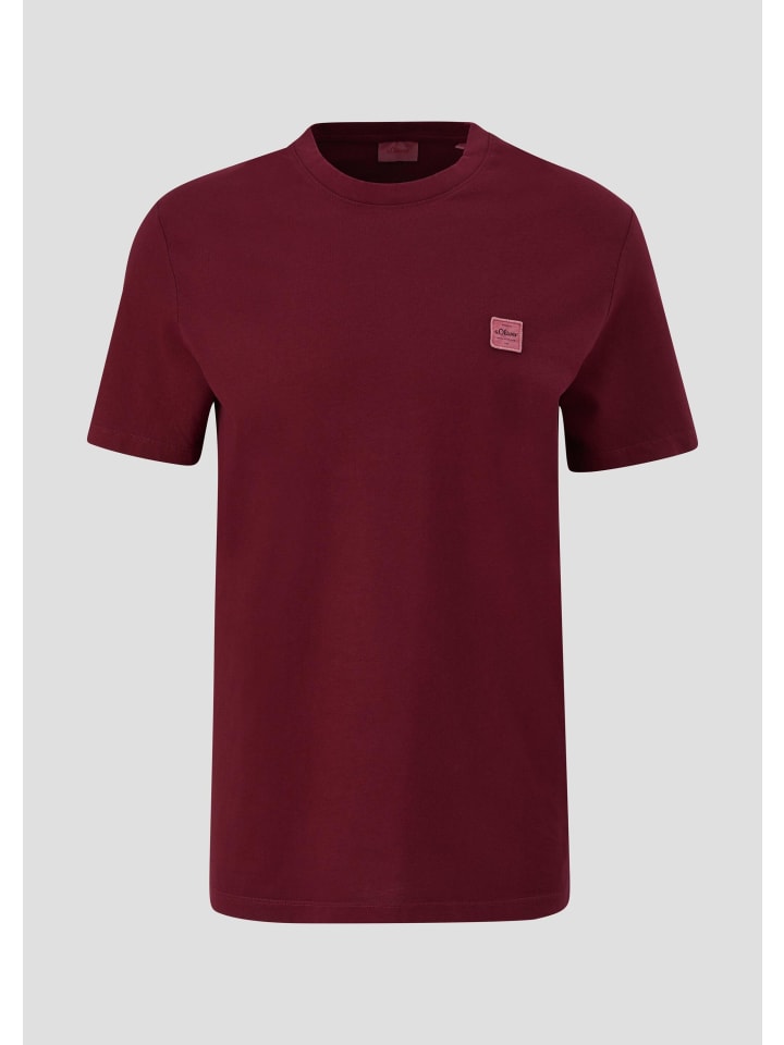 

s.Oliver Футболка в цвете 3976_бордо, Хаки, s.Oliver Футболка в цвете 3976_бордо