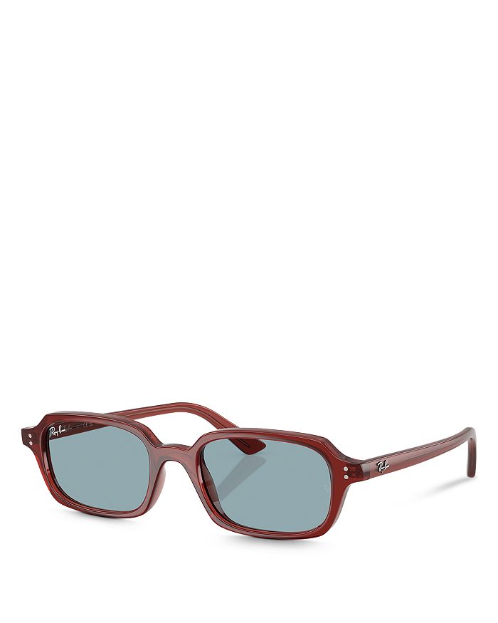 

Солнцезащитные очки-подушки, 52 мм Ray-Ban, синий