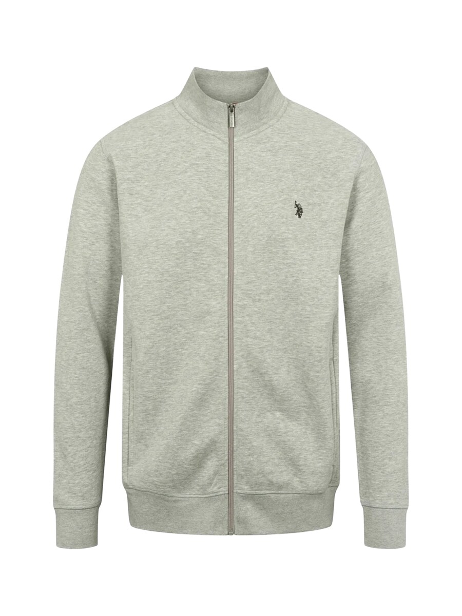 

Толстовка с капюшоном на молнии U.S. POLO ASSN. Oscar, светло-серый