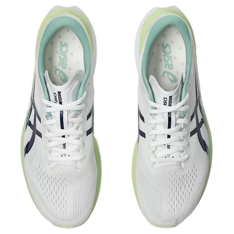 Мужские кроссовки Asics MAGIC SPEED 4, белые/зеленые — фото 3