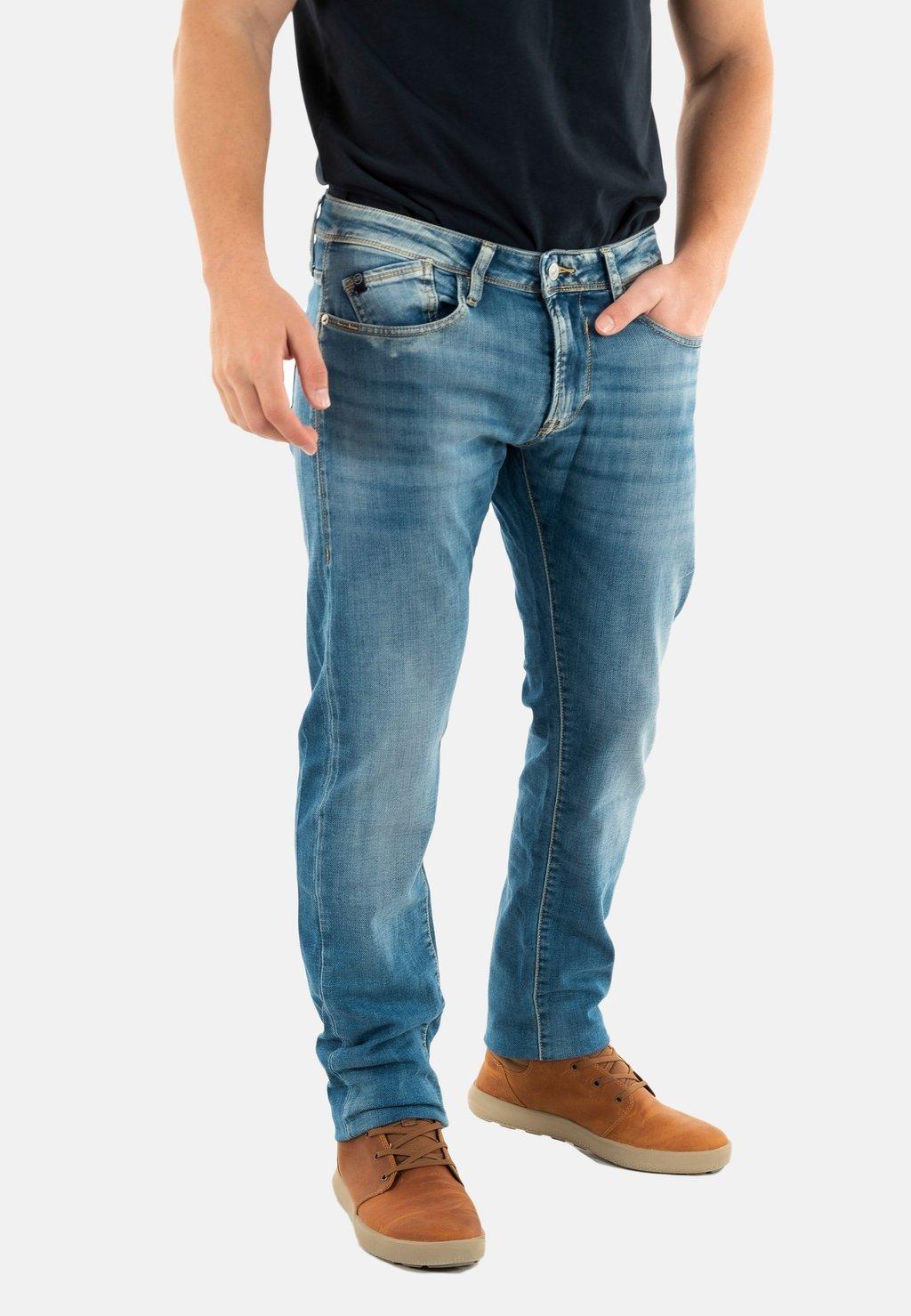 

Джинсы прямого кроя Le Temps Des Cerises, синий