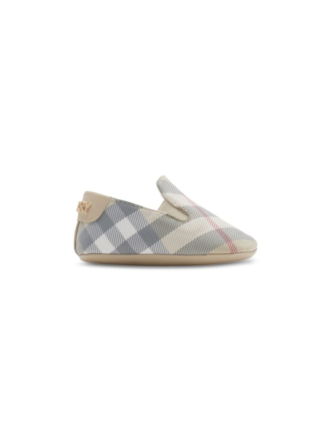 

Burberry Kids пинетки в клетку, нейтральный