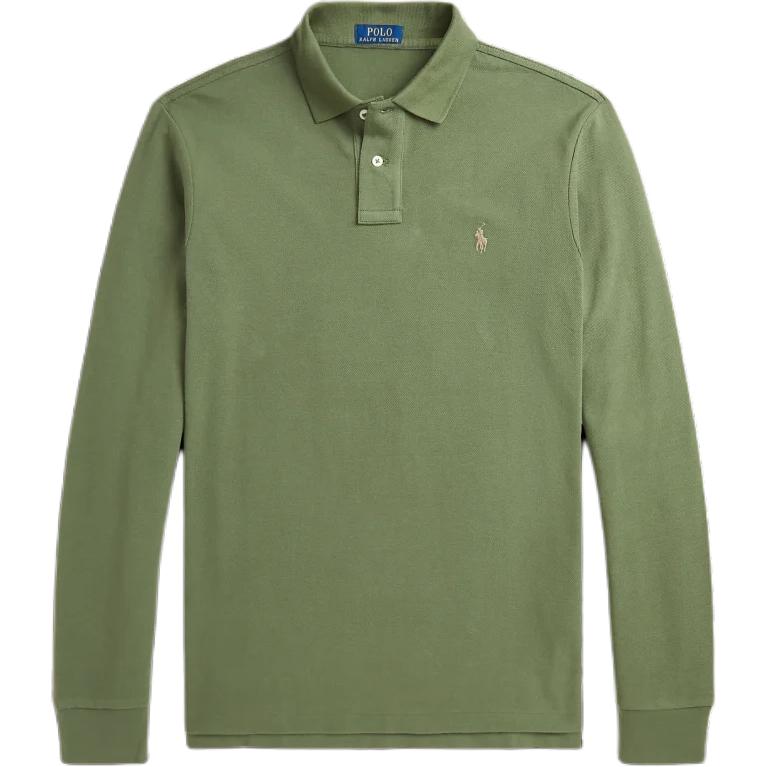 Polo Ralph Lauren SS24 Polo Shirt Men's Flower Path Green — фото 3