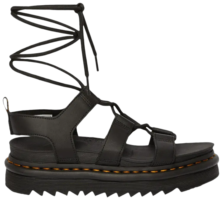 Сандалии Dr. Martens Wmns Nartilla Gladiator Sandal 'Black', черный