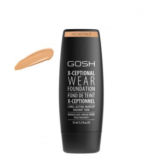 

Тональный крем 19 Каштан, 35 мл Gosh, X-ceptional Wear