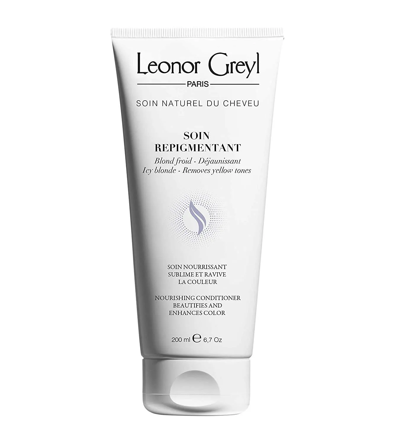 Leonor Greyl Paris - Soin Repigmentant Icy Blonde - Увлажняющий кондиционер для усиления цвета - Восстанавливает светлые оттенки до очень светлого блонда - (170 г) 189.95 г (.), Icy Blonde