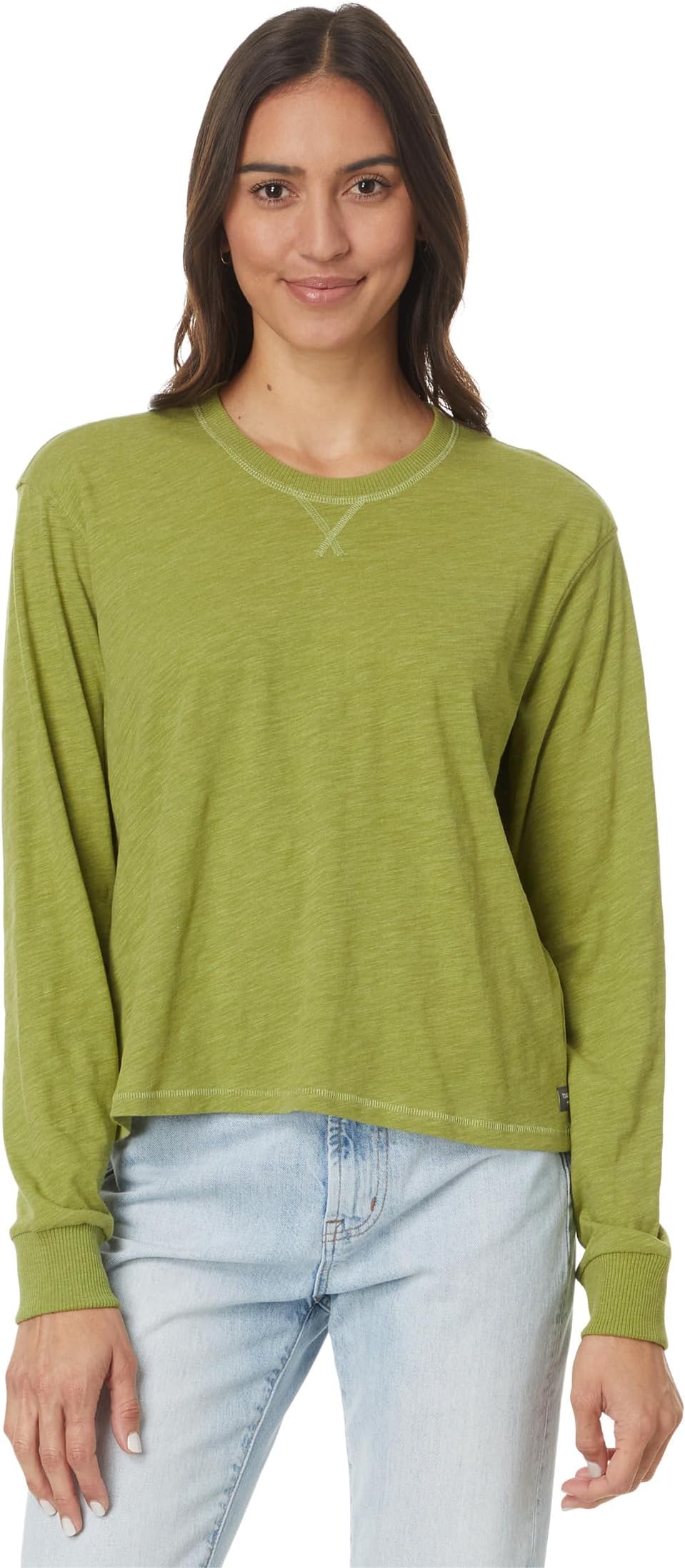 

Футболка Toad&Co Boundless Jersey Long Sleeve Tee, цвет Woodbine