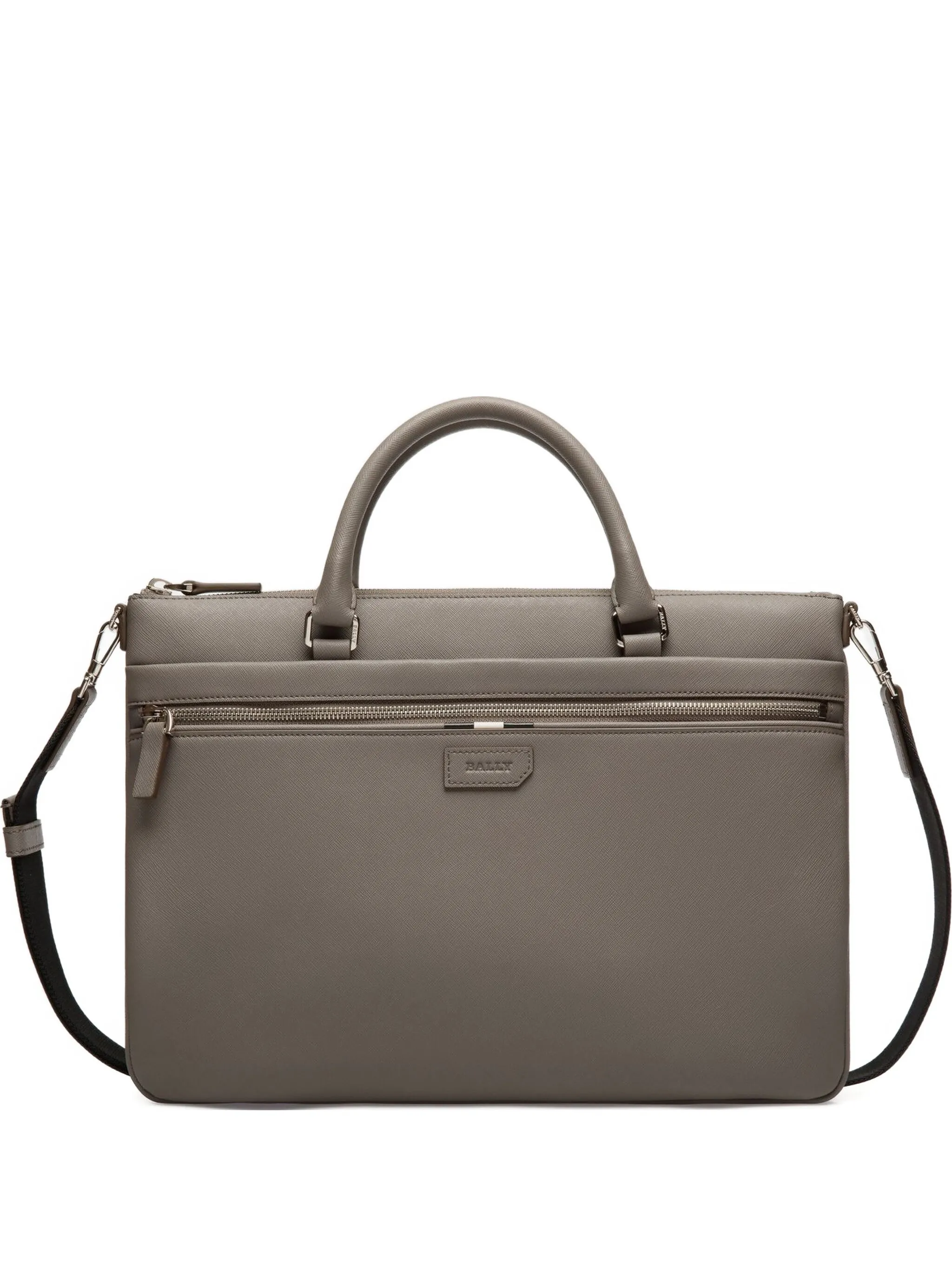 

Портфель на молнии Bally, серый