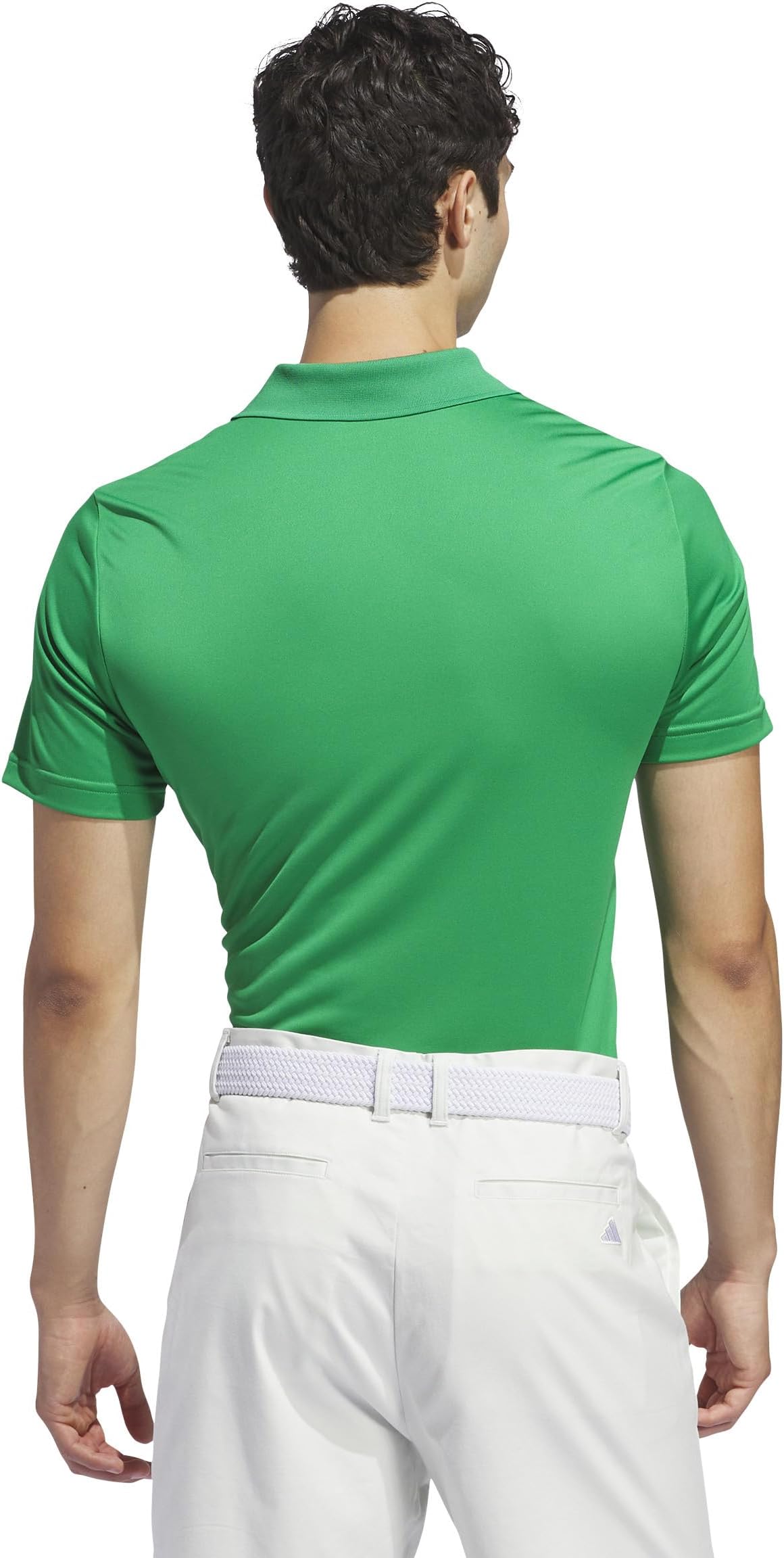 Футболка adidas Golf adi Performance Short Sleeve Golf Polo Shirt, зеленый — фото 2