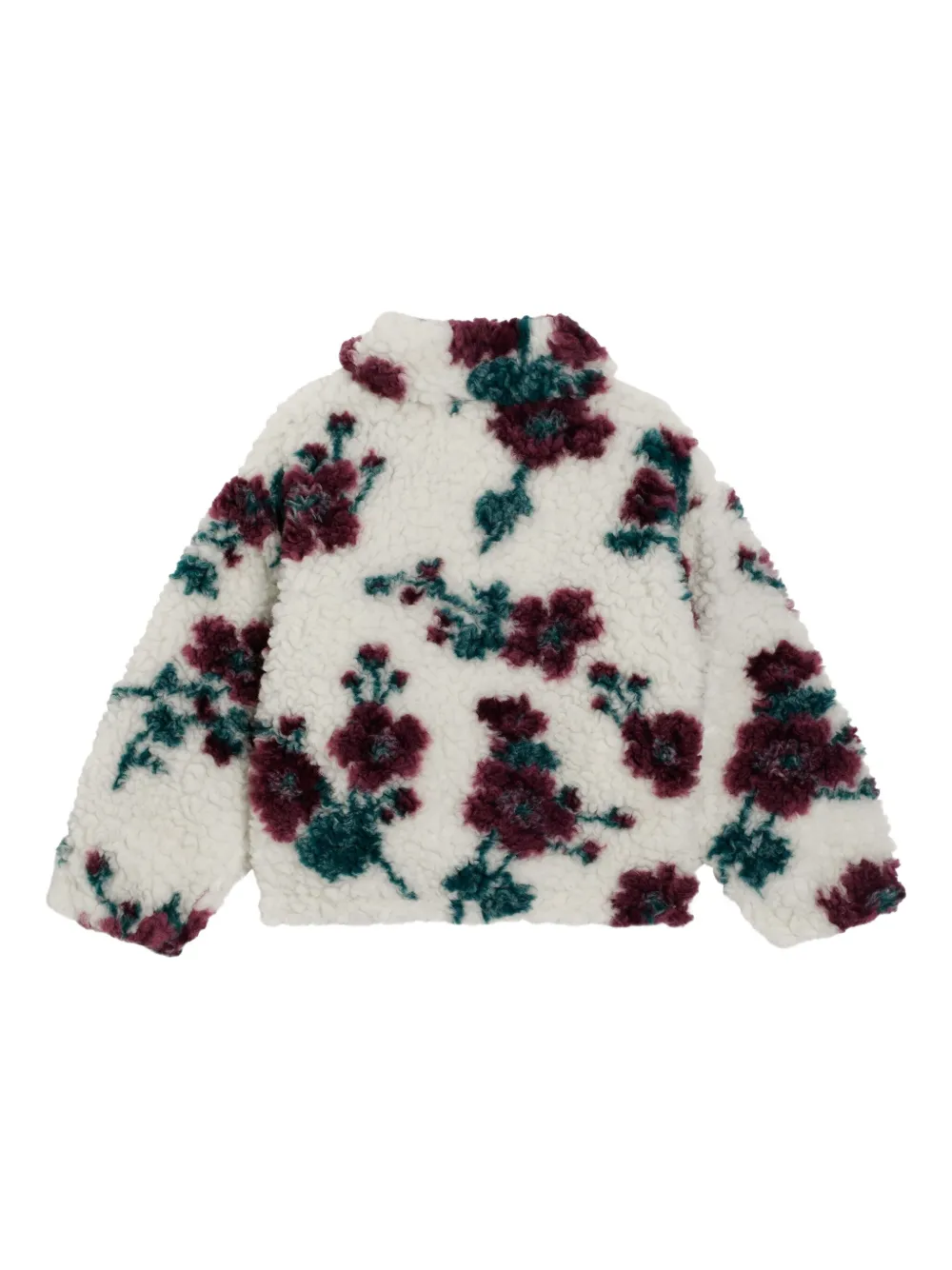 Куртка с цветочным принтом Dolce & Gabbana Kids, белый — фото 2