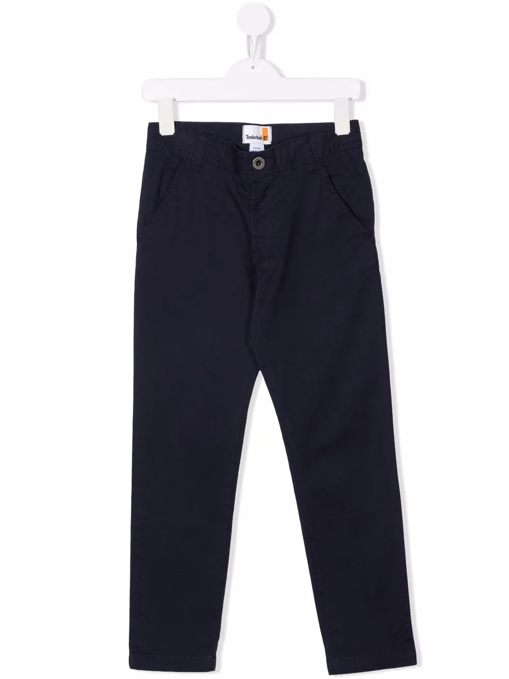 

Узкие брюки средней посадки Timberland Kids, синий