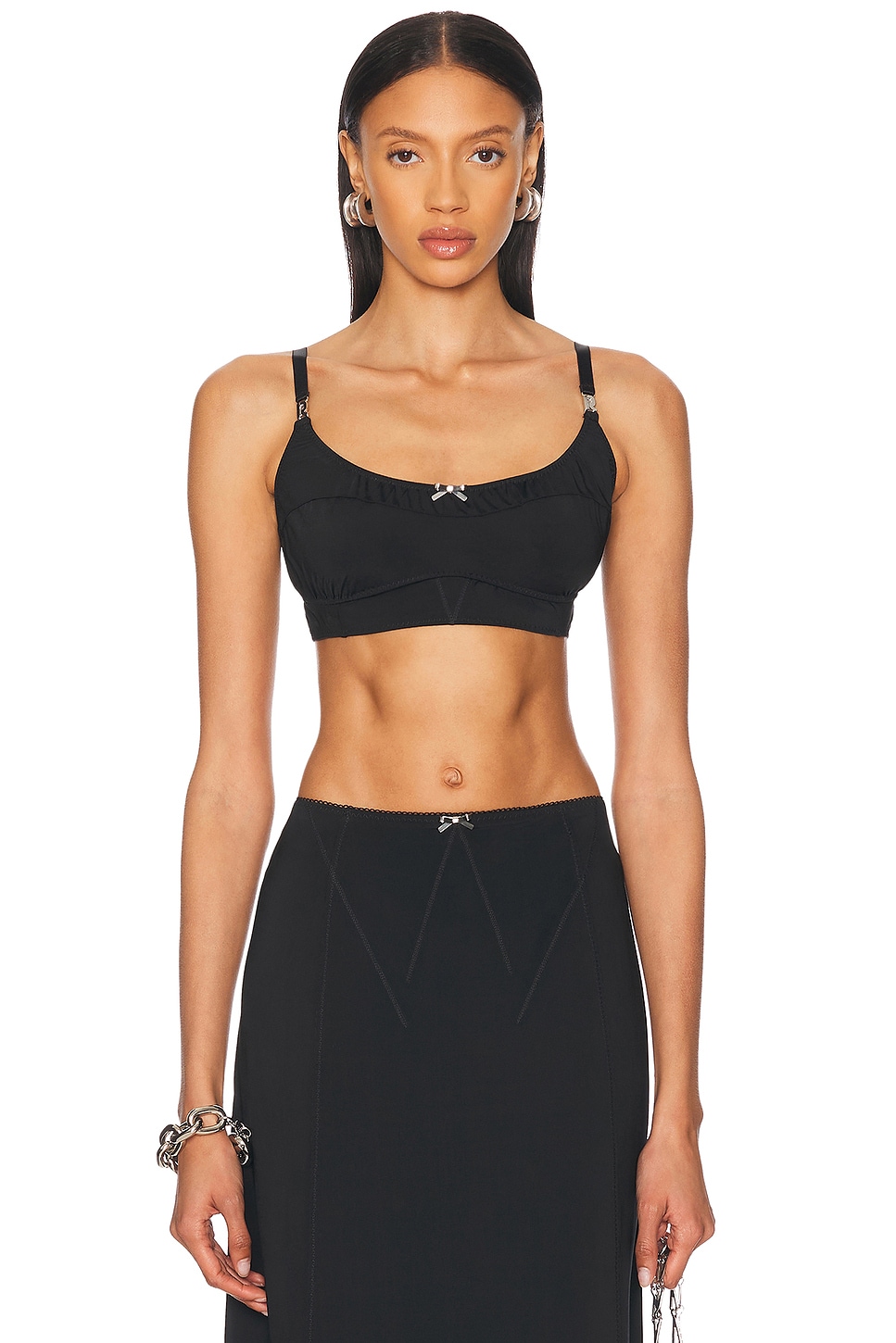 

Bralette Топ Rabanne, Black
