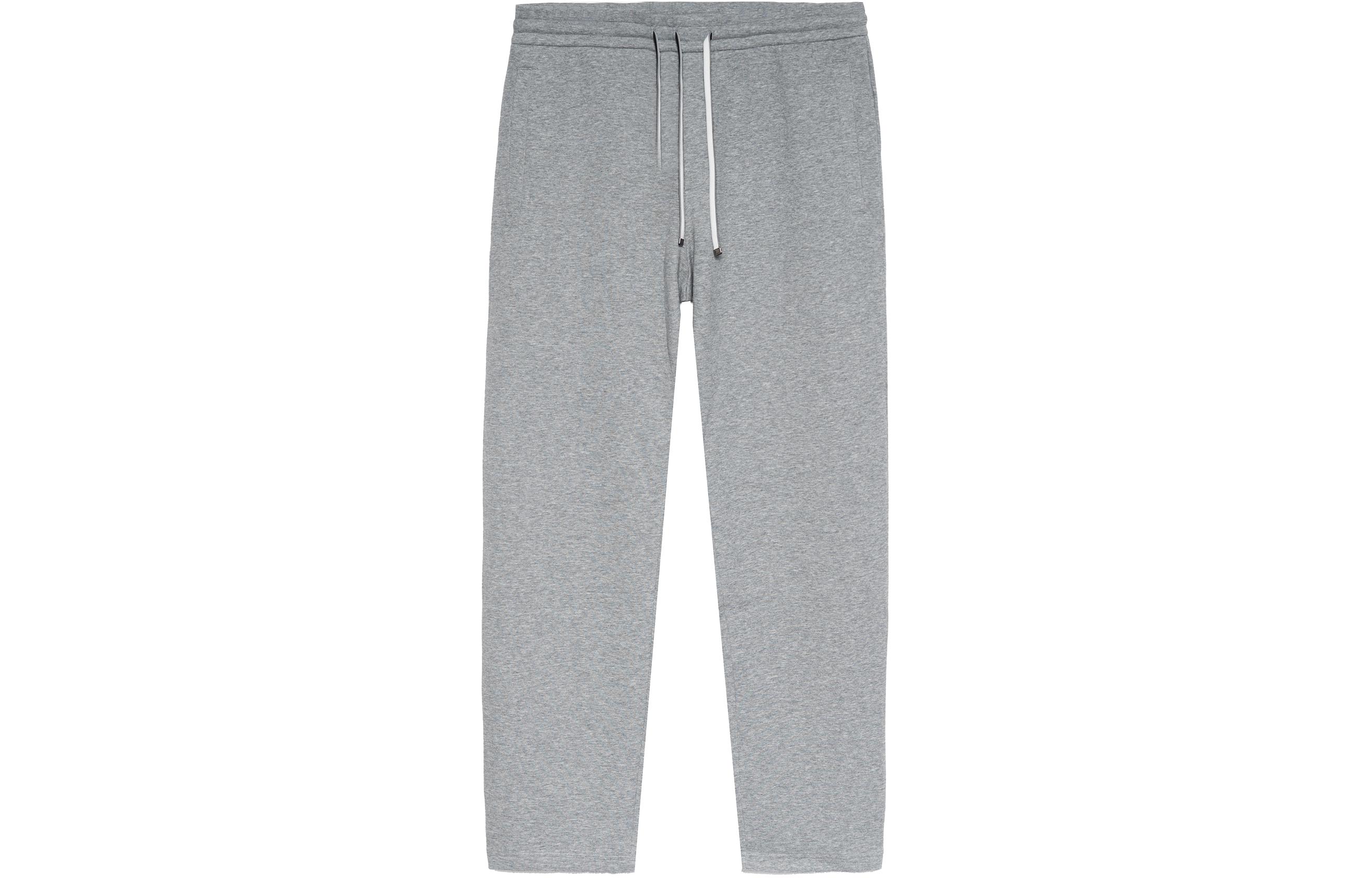 FW22 Knitted Sweatpants Men's Gray EMPORIO ARMANI, серый — фото 3