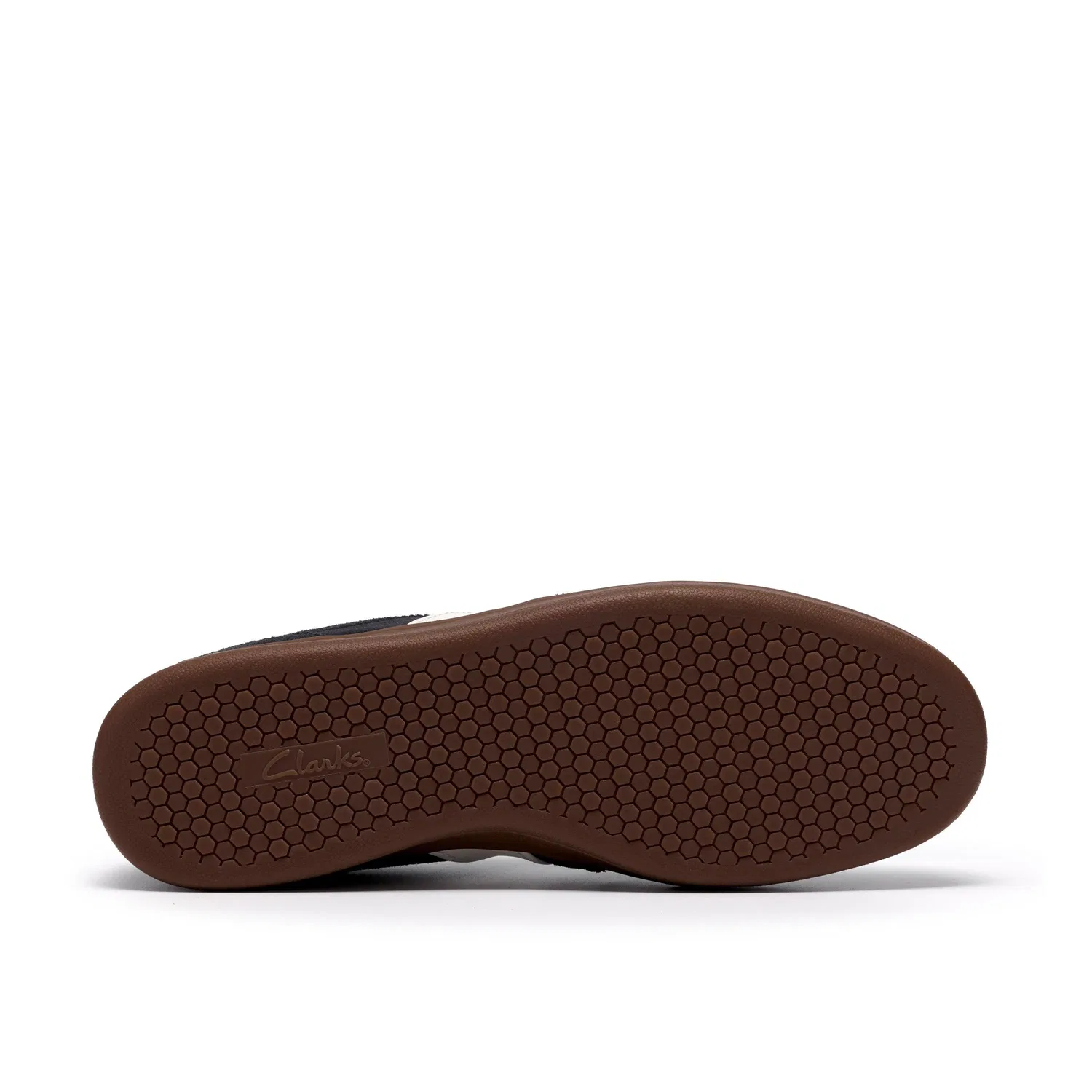 Кроссовки на шнуровке из замши Clarks, синий — фото 3
