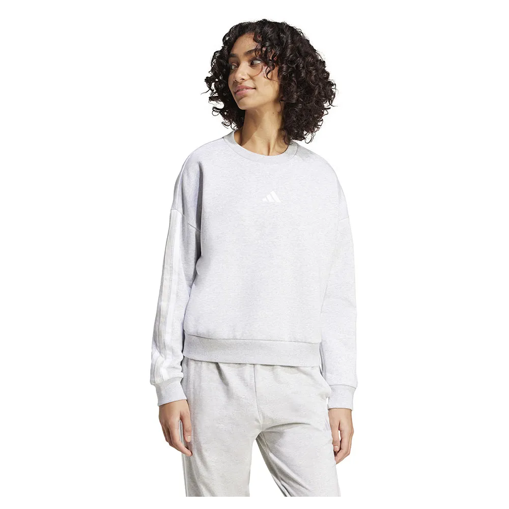 

Толстовка adidas Essentials 3 Stripes Fleece, серый