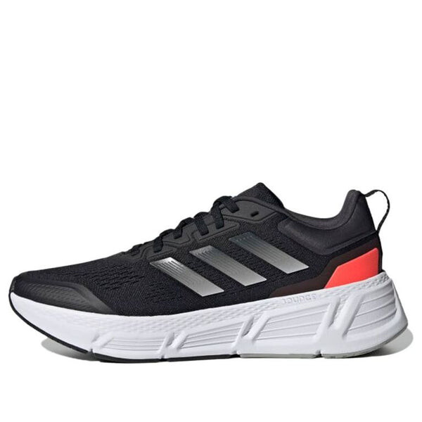 

Кроссовки questar 'black matte silver' Adidas, черный