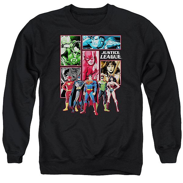 

Толстовка adult с принтом justice league panels Licensed Character