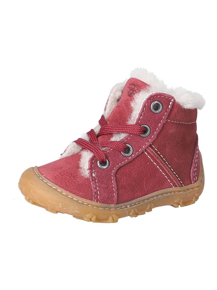 

PEPINO Кожаные первые прогулочные туфли "Элия" розового цвета