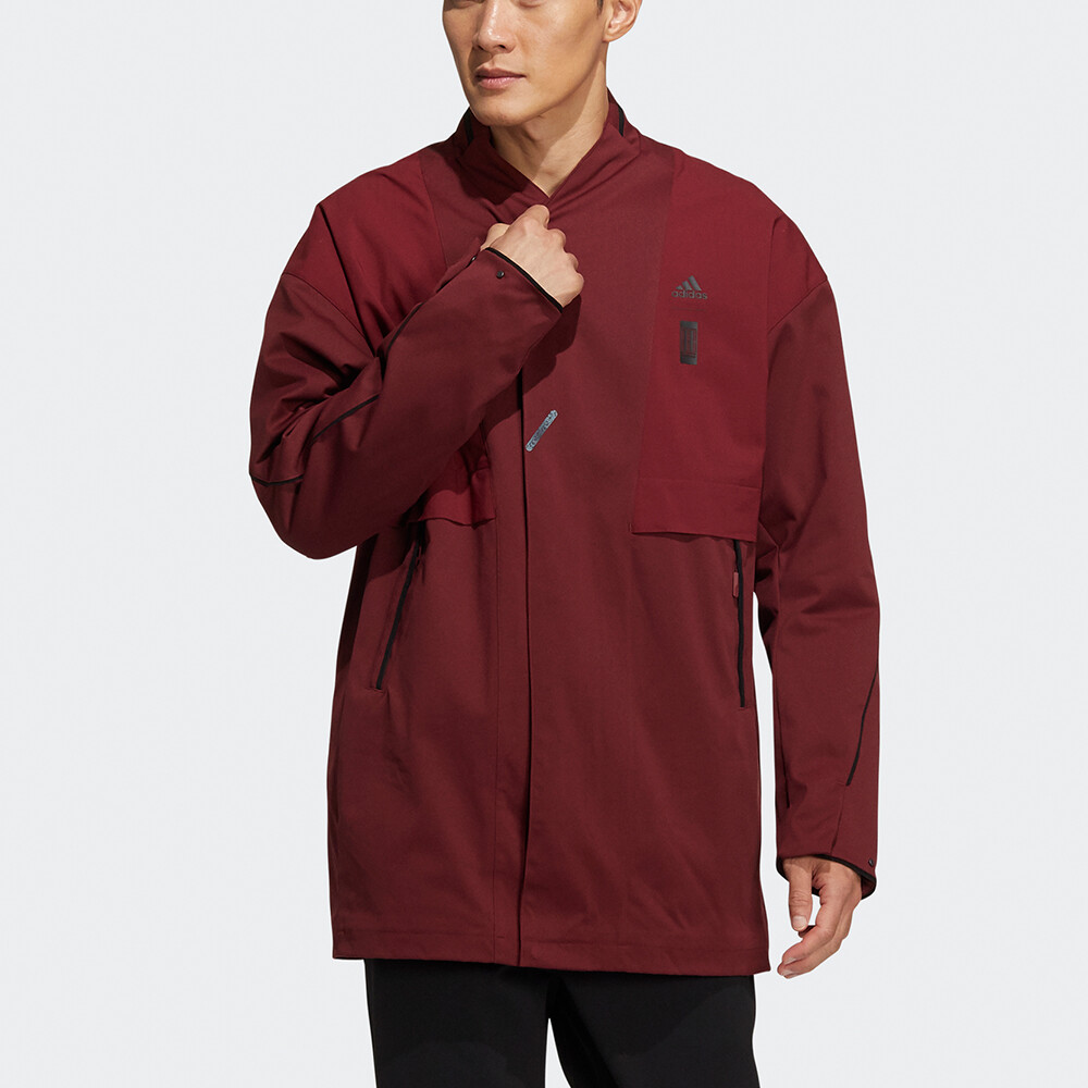 Куртка серии Wuji мужская кирпично-красная Adidas, красный — фото 2