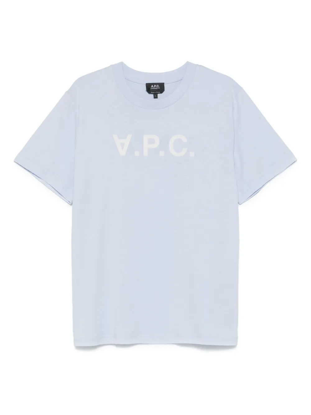 

Футболка с логотипом A.P.C., синий