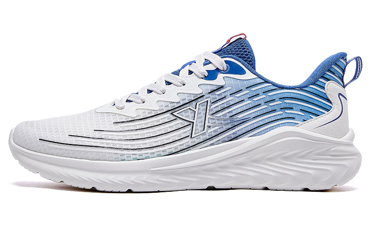 

XTEP Износостойкие дышащие легкие низкие кроссовки мужские сине-белые