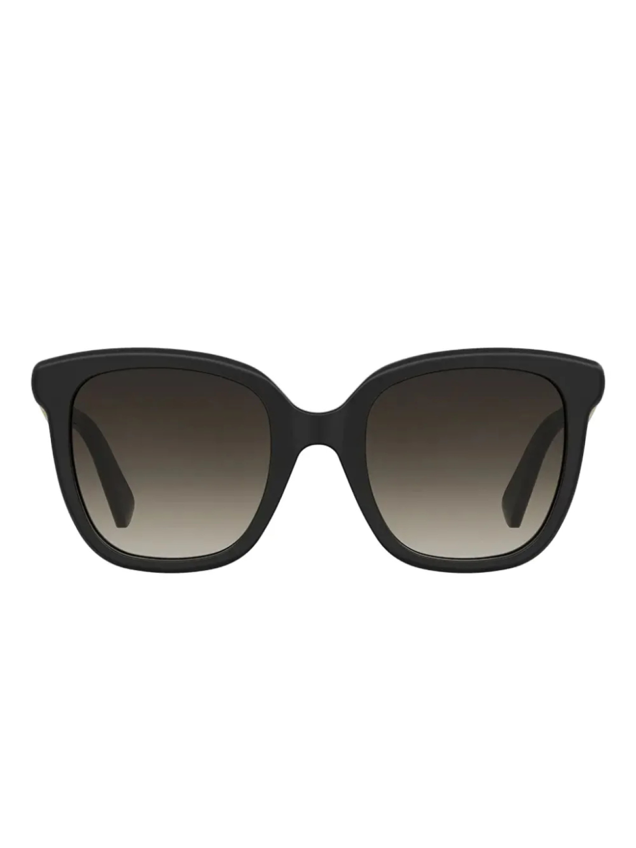

Квадратные солнцезащитные очки Moschino Eyewear, черный