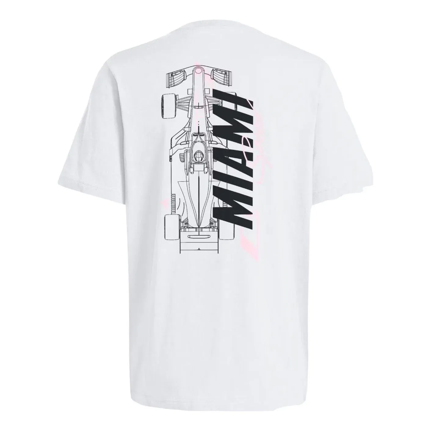 Футболка Adidas Miami Speed, белая, LG4658