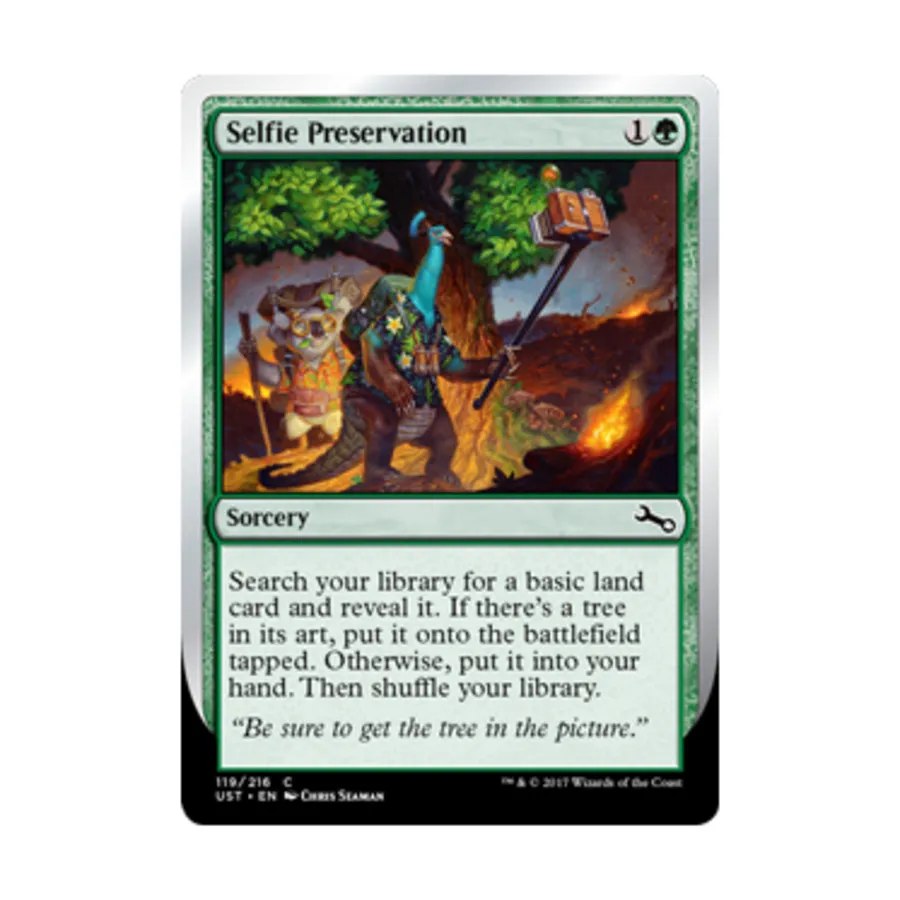 

CCG Сохранение селфи (C), MTG - Unstable