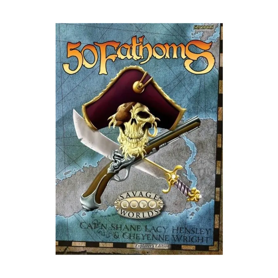 

50 Fathoms (Explorer's Edition), Savage Worlds (Pinnacle/Great White Games), мягкая обложка