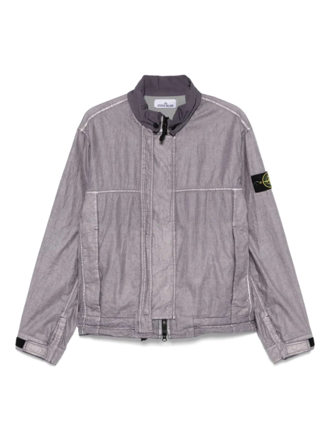 

Льняная куртка Stone Island, фиолетовый