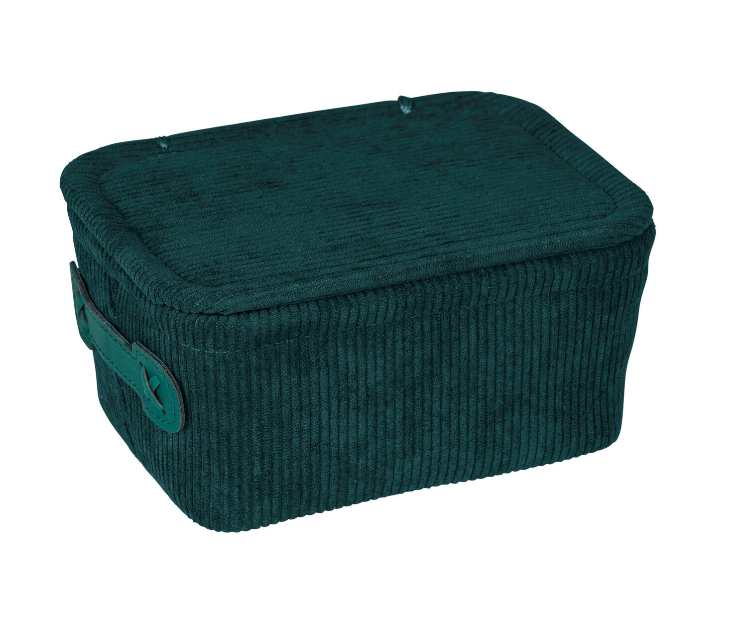 

Корзина для хранения Wenko, 19x10x14 см, темно-зеленый