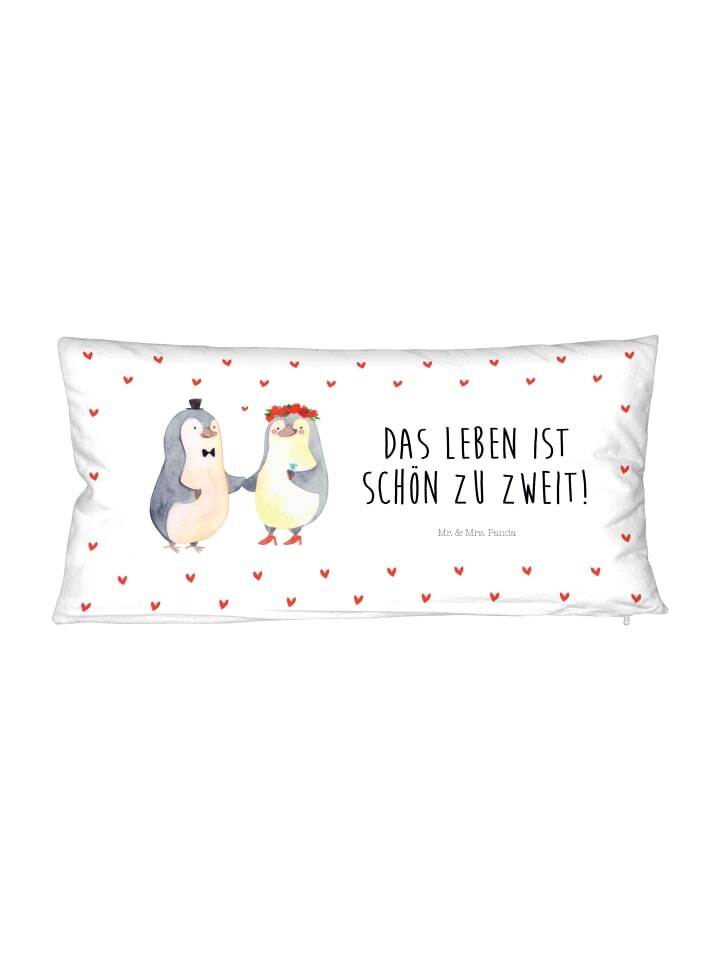 

Подушка Mr. & Mrs. Panda, белый