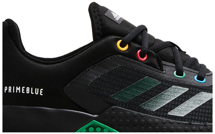 Кроссовки adidas LEGO x Sport J 'Black Green', черный — фото 2