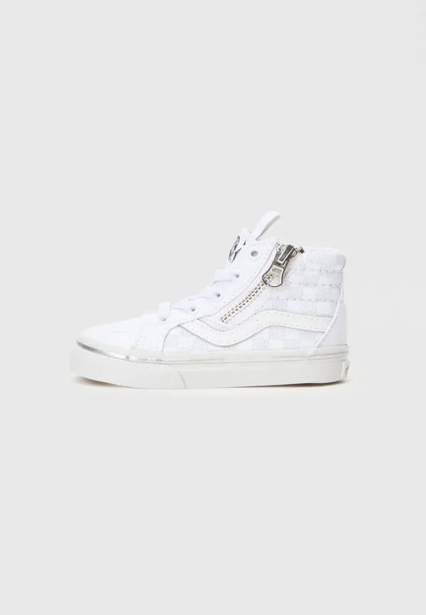 Sk8 hi reissue унисекс высокие кроссовки Vans, Silver-Coloured/True White